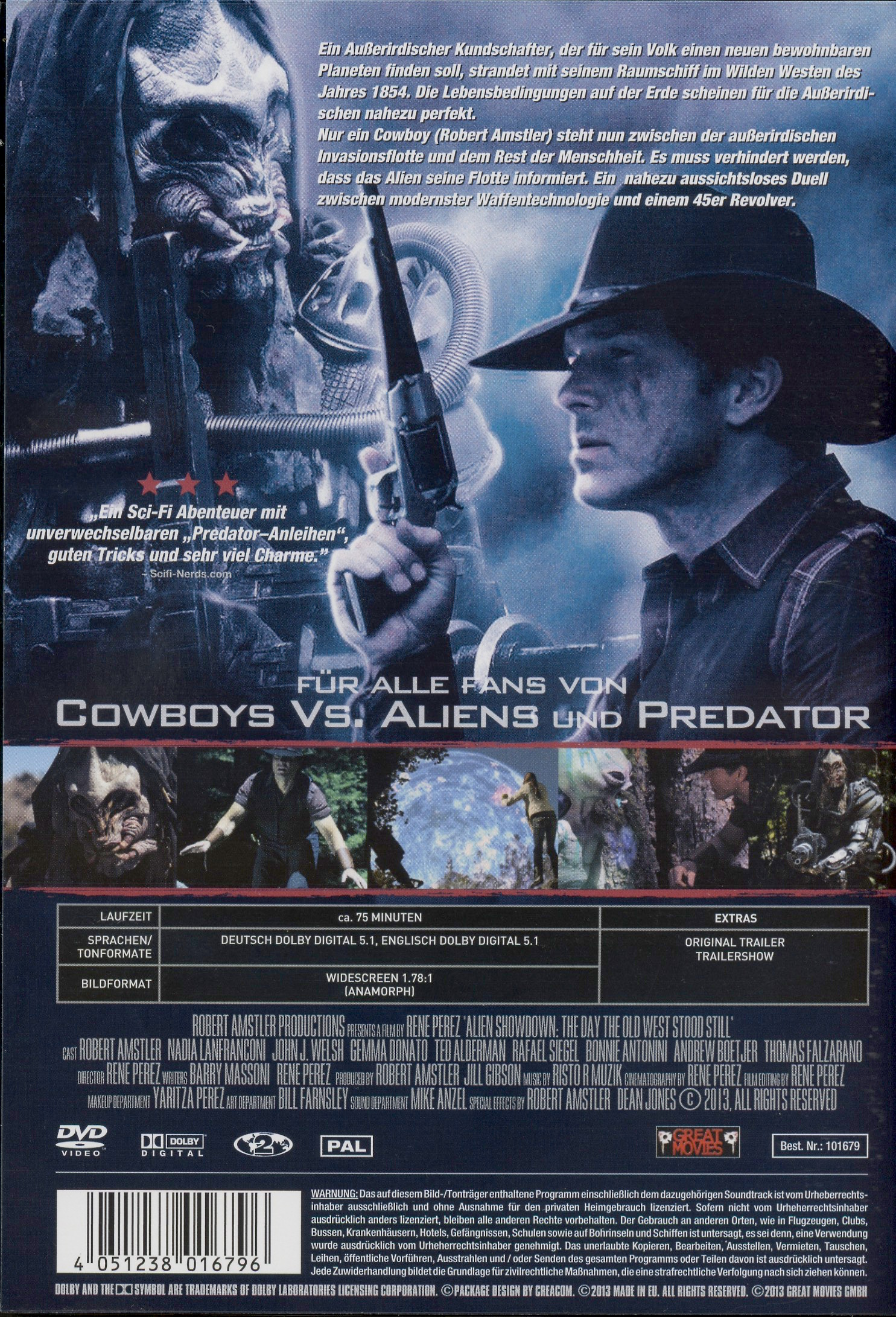 Alien Predator War DVD