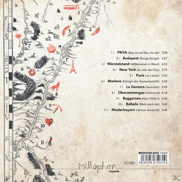 Ringlstetter - Paris, New York, Alteiselfing  - (CD)