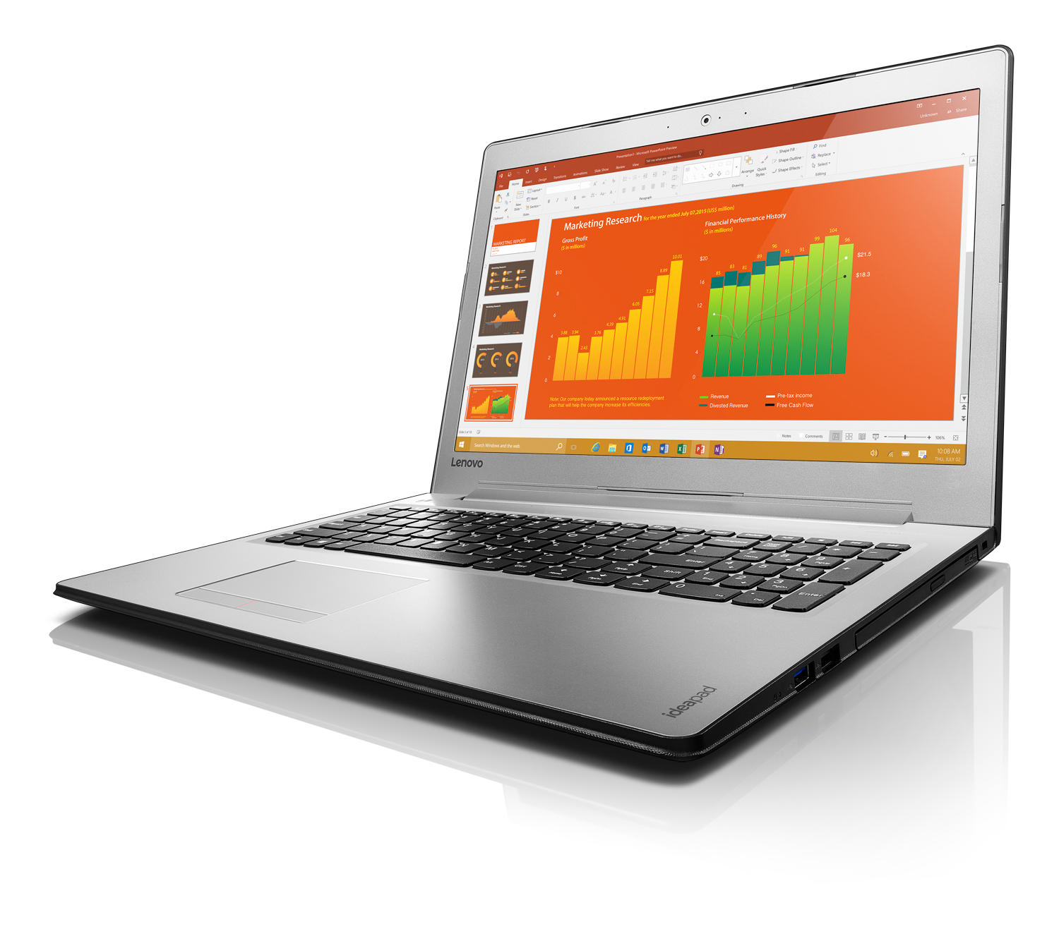 LENOVO ideapad 510 15.6"  Intel Core i5 işlemci 2.3 GHz 8GB 1 TB 940MX 2GB 80SR006QTX Win10 Laptop