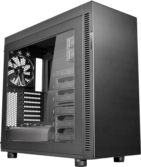 THERMALTAKE PC-Gehäuse Suppressor F51 mit Sichtfenster Power Cover Edition (CA-1E1-00M1WN-02)