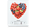 SOEHNLE Page Profi Fruit Hearts - Küchenwaage (Weiss/Rot)