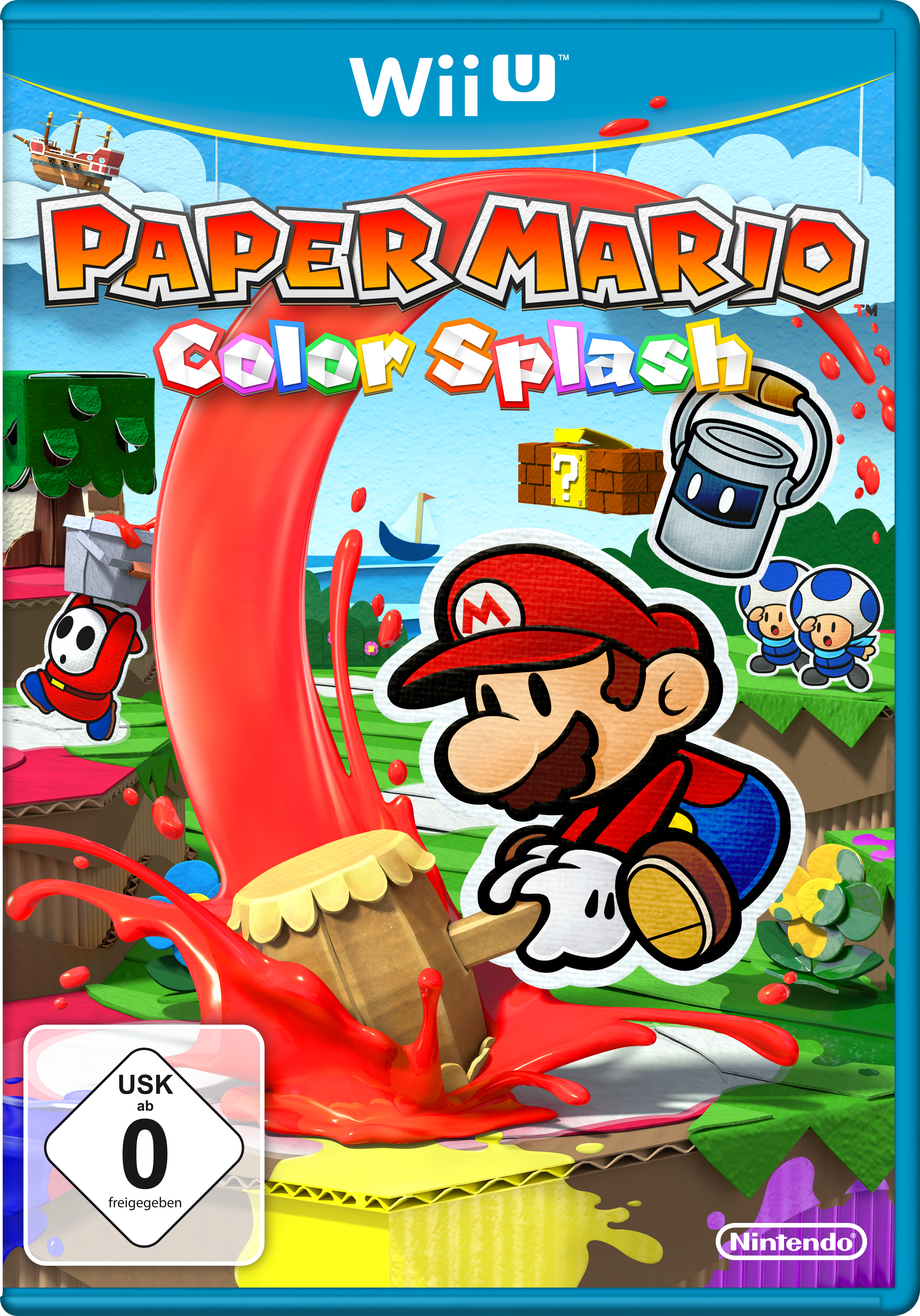 Paper Mario Color Splash - [Nintendo Wii U]