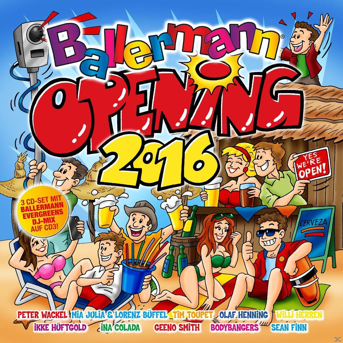 VARIOUS - Ballermann Opening 2016  - (CD)