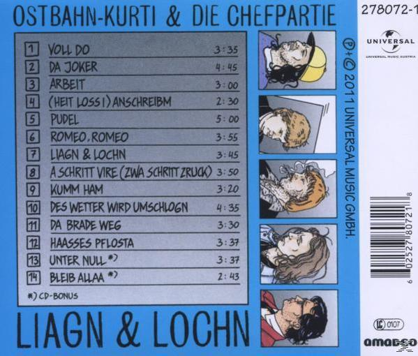Lochn (CD) - Ostbahn Liagn Und Kurti (Remaster) Ostbahn, Kurt -