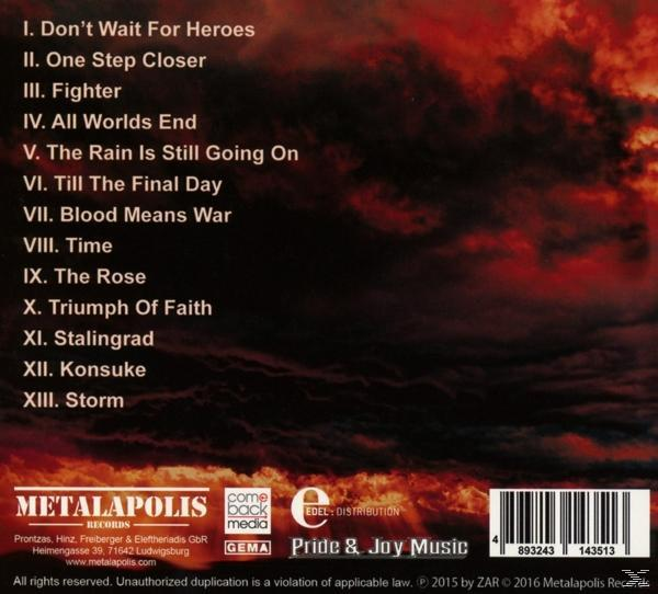 Zar - Don't Wait For Heroes  - (CD)