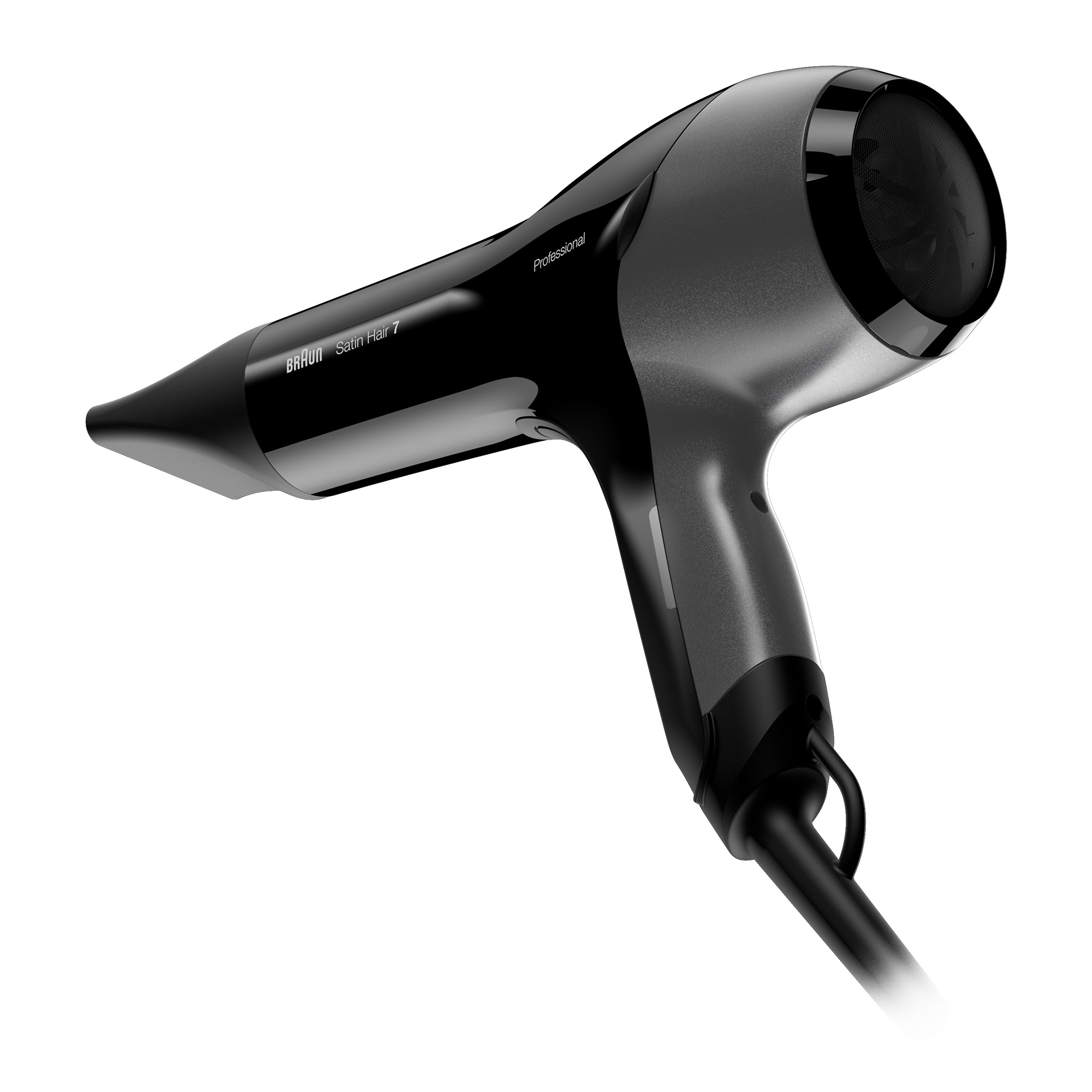 BRAUN Satin Hair 7 SensoDryer HD 780 Haartrockner Schwarz (2000 Watt)