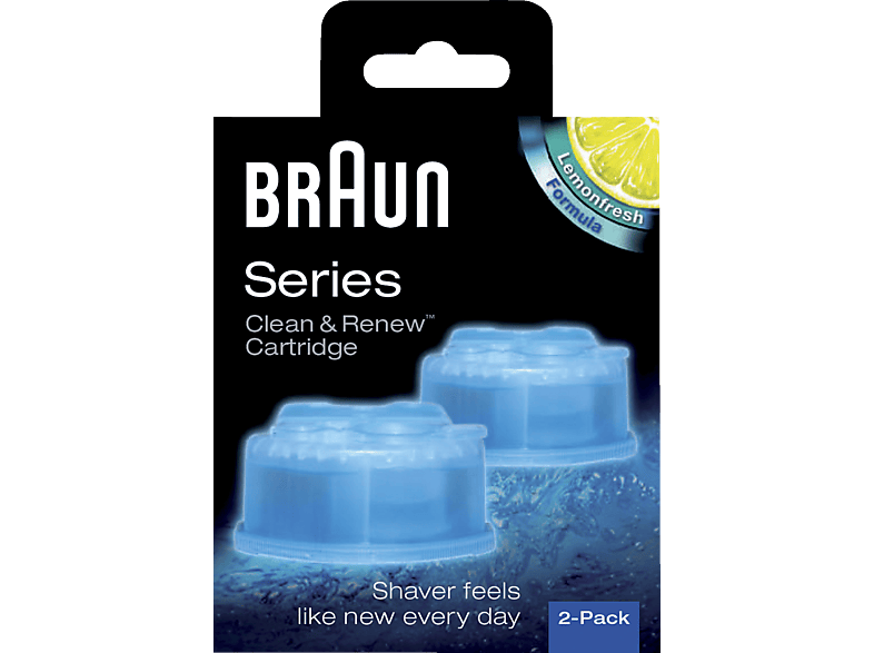 Braun CCR2 Reinigungskartusche, 2er-Pack