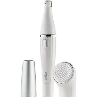 BRAUN Face 810 - Épilateur (Blanc/Argent)