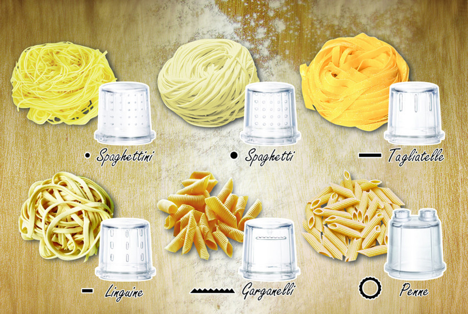 C3 30-10705 Basta Pasta Nudelmaschine