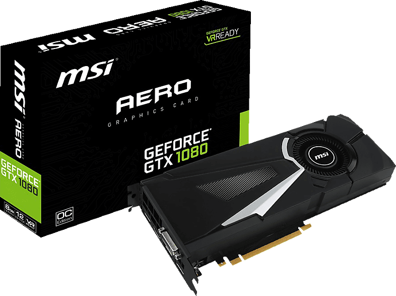 MSI MSI GeForce® GTX 1080 Aero OC 8GB (V336-015R) (NVIDIA - MediaMarkt