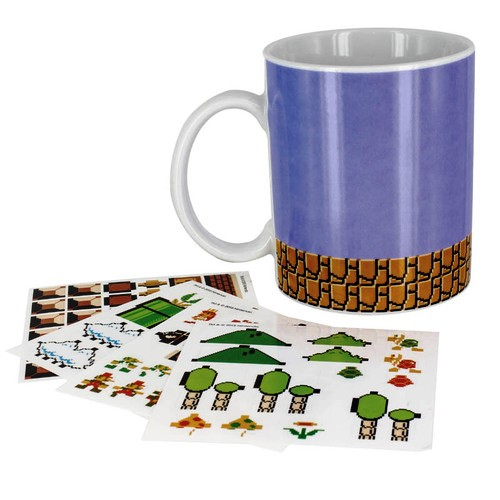 PALADONE Super Mario Bros.: Build A Level - Becher (Mehrfarbig)