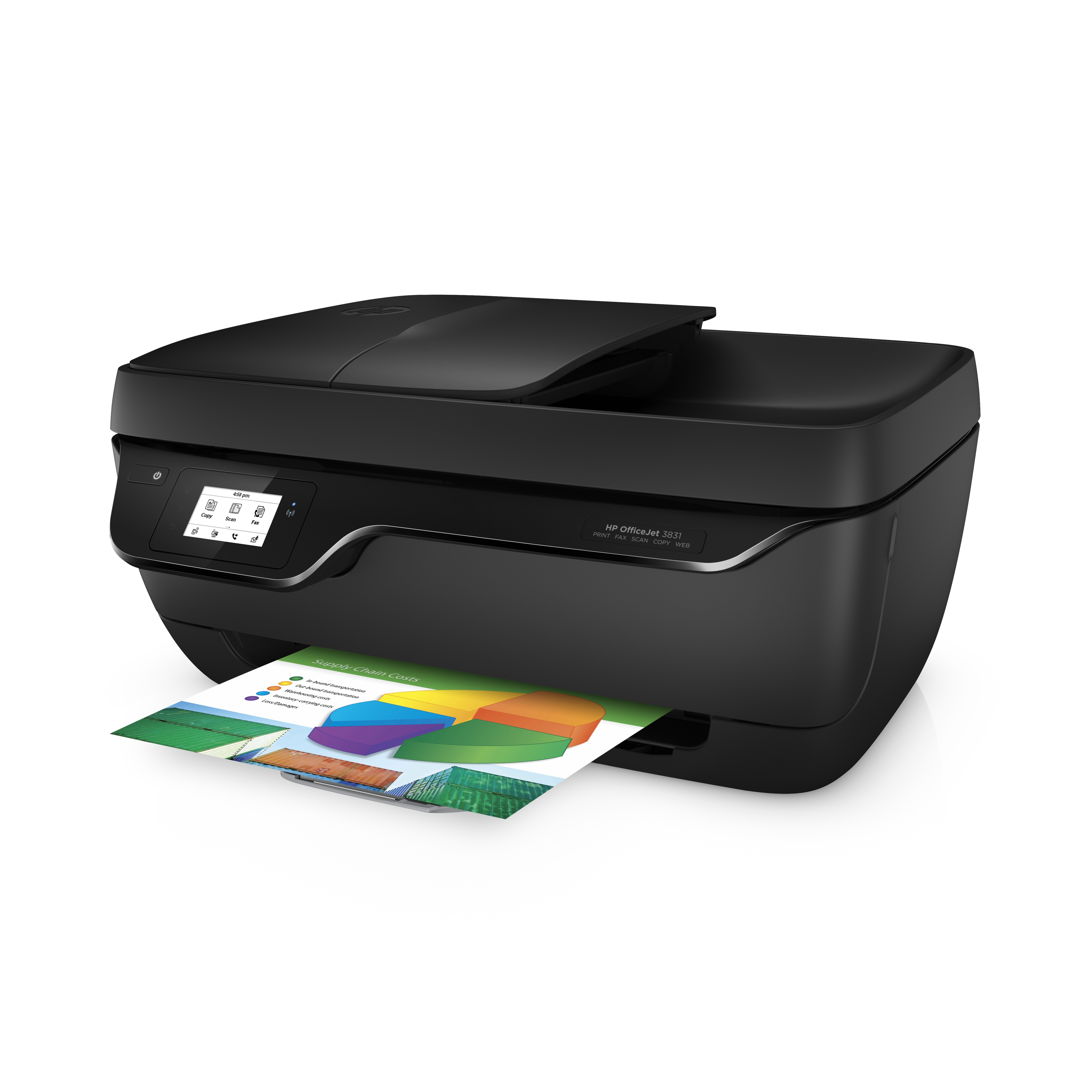HP OfficeJet 3831 (Instant Ink) 4-in-1 Multifunktionsdrucker