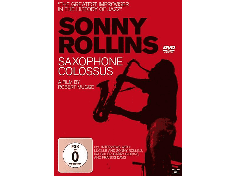 Thumbnail - Sonny Rollins - Saxophone Colossus- A Film By Robert Mugge (DVD)