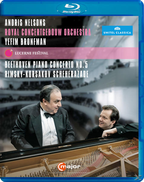 Yefim Bronfman, Nelsons/Bronfman/Royal Concertgebouw Orch. - At (Blu-ray) Lucerne Festival 