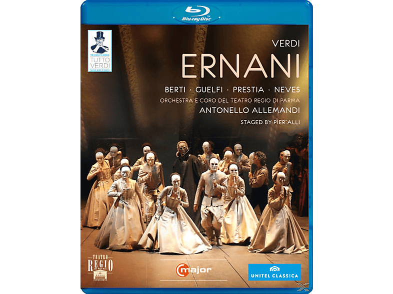 Orchestra/Coro Teatro Regio Pa, Allemandi/Berti/Guelfi Ernani - (Blu-ray) 