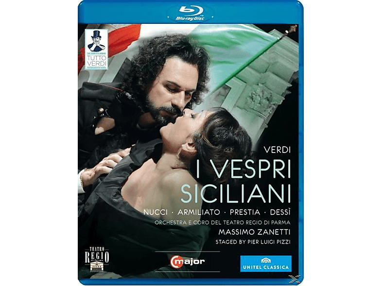 Orchestra/Coro Teatro Regio Pa, Zanetti/Nucci/Russo/Mastroni - I Vespri Siciliani  - (Blu-ray)
