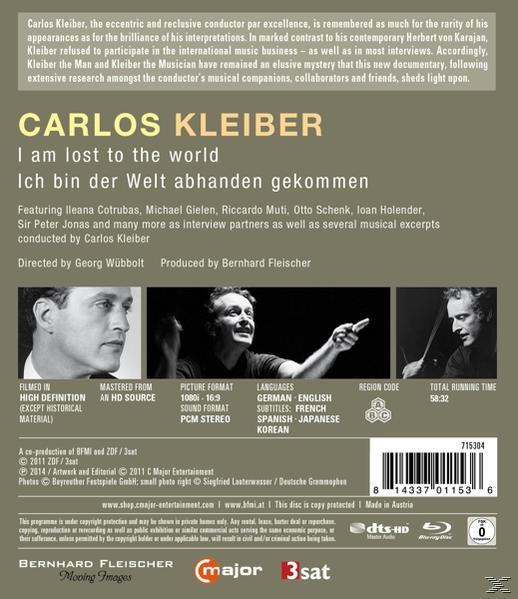 Carlos Kleiber - I Am Lost To The World  - (Blu-ray)