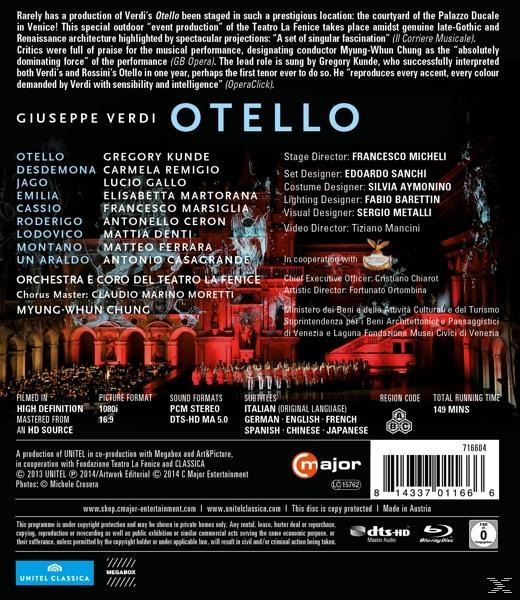 Chung/Kunde/Remigio/Gallo/Mart - Othello (Blu-ray) 