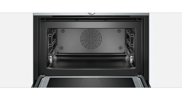 SIEMENS CM636GNS1, Backofen mit Mikrowelle (Einbaugerät, 45 l, 594 mm breit), iQ700
