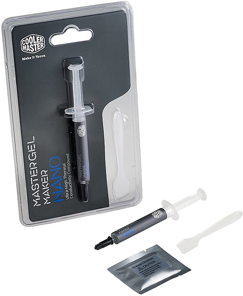 COOLER MASTER MasterGel Maker CPU Kühler, Grau