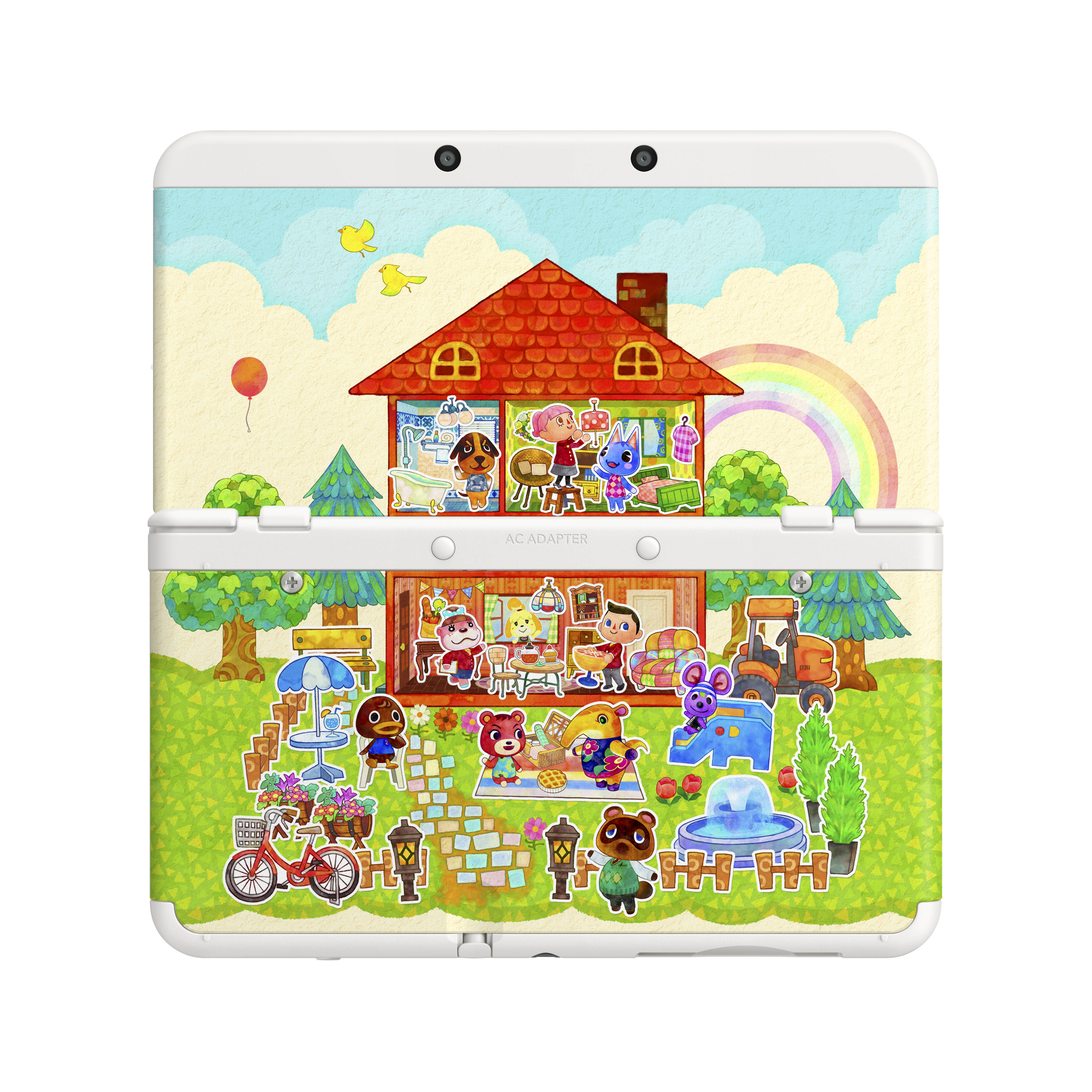 NINTENDO New Nintendo 3DS +  Animal Crossing: Happy Home Designer Pack