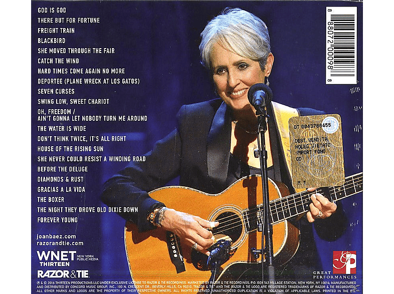 Thumbnail - Joan Baez - 75th Birthday Celebration (CD)
