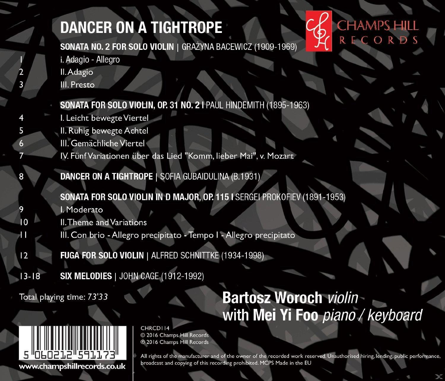 Bartosz Woroch, Mei Yi Foo - Dancer On A Tightrope  - (CD)