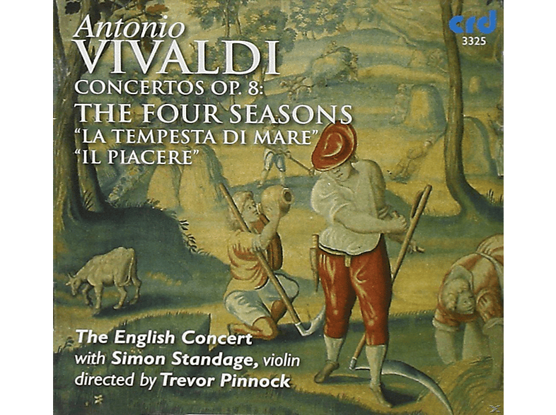 The English Concert, Simon Standage, Trevor Pinnock - Vivaldi:4 Jahreszeiten/Pinnock - (CD)