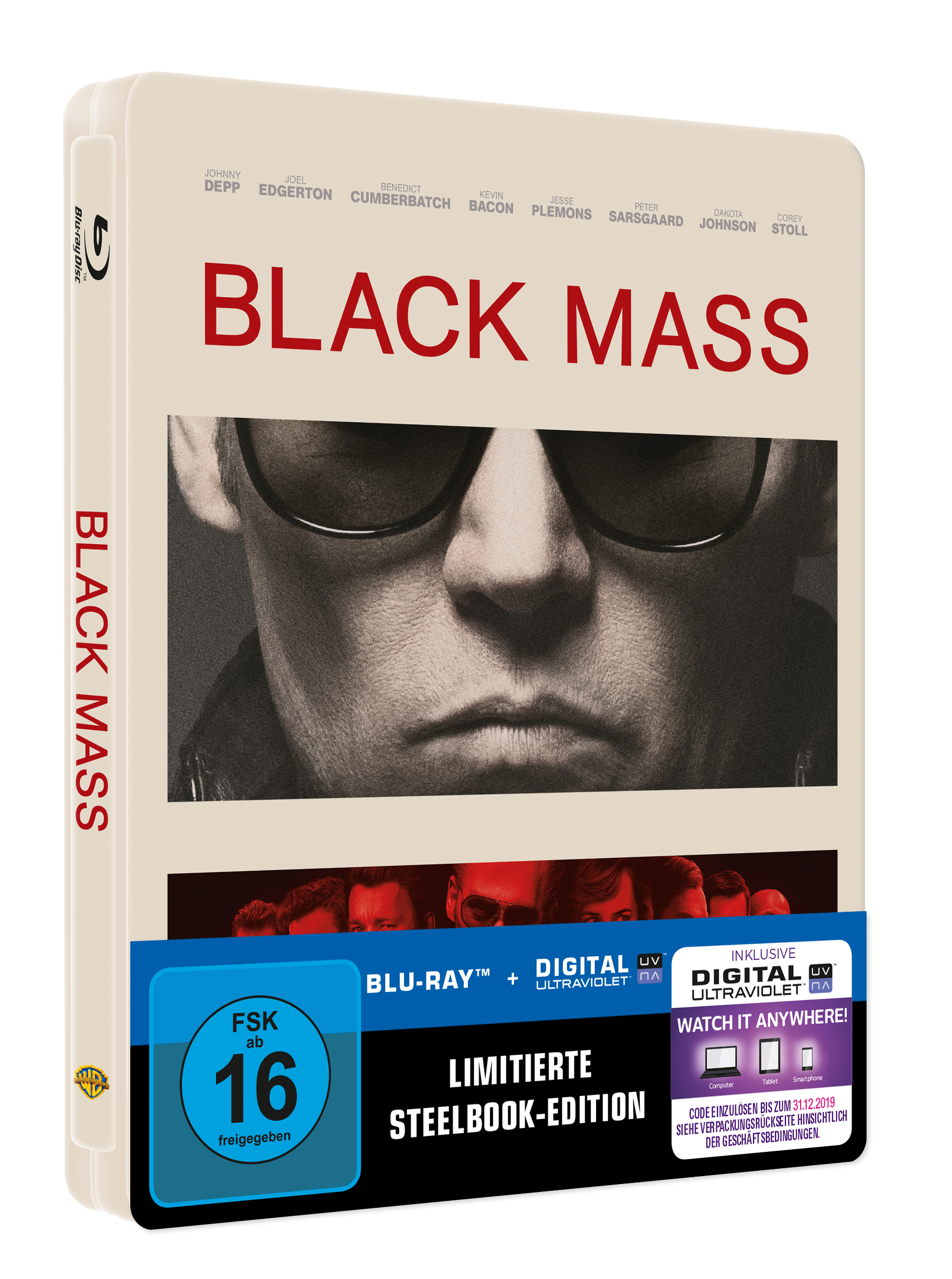 Black Mass (Exklusive Steel-Edition) Blu-ray