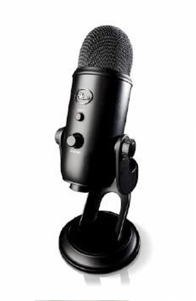 BLUE MICROPHONES Yeti Blackout  USB Mikrofon, Schwarz