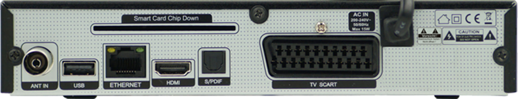 TELESTAR Diginova T 10 IR Receiver (HDTV, DVB-T2 HD, DVB-C, Schwarz)