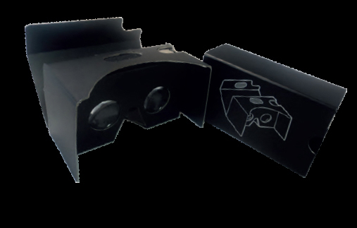 MAXFIELD Google Cardboard, Schwarz