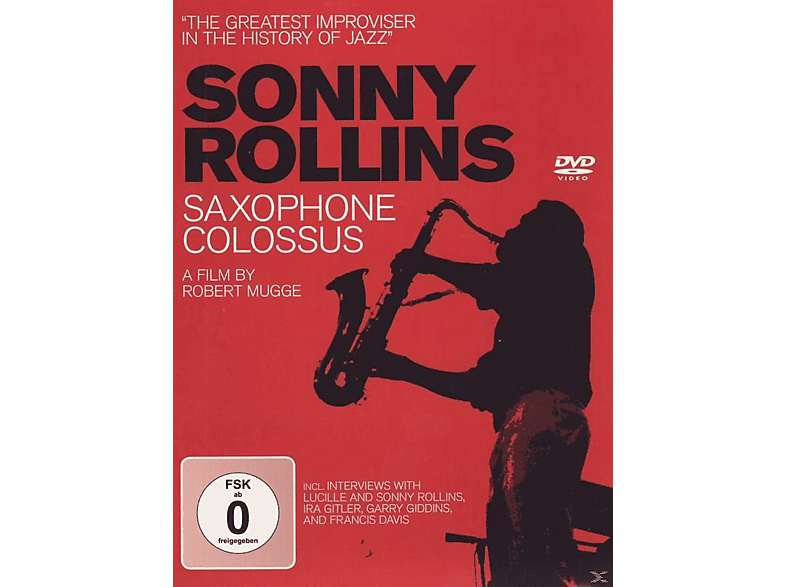 Sonny Rollins - Saxophone (DVD) Colossus- Mugge By A Robert - Film
