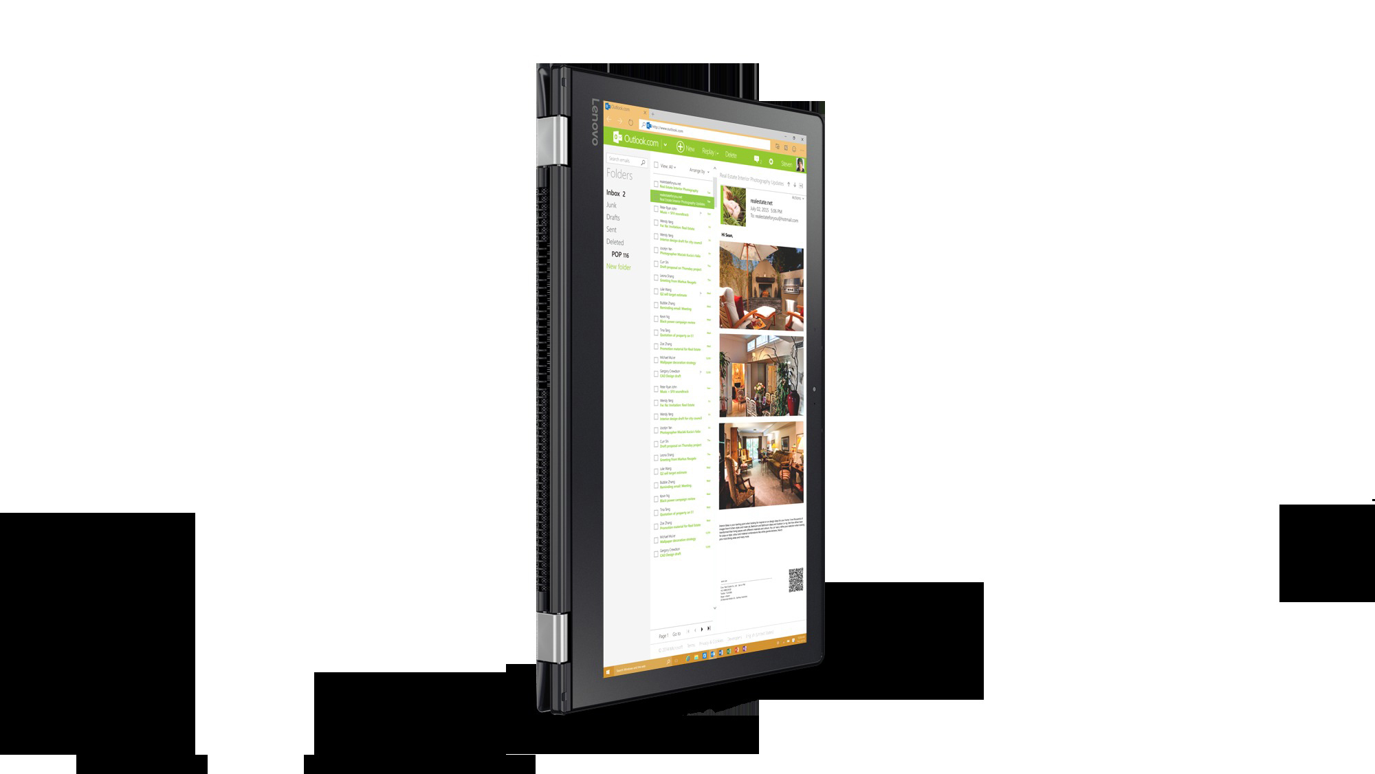LENOVO YOGA 510 - 15,6 Zoll - Intel® Core™ i5 i5-6200U - 8 GB - 256 GB - AMD Radeon™ RX Vega 7 - Windows 10 (64 Bit)
