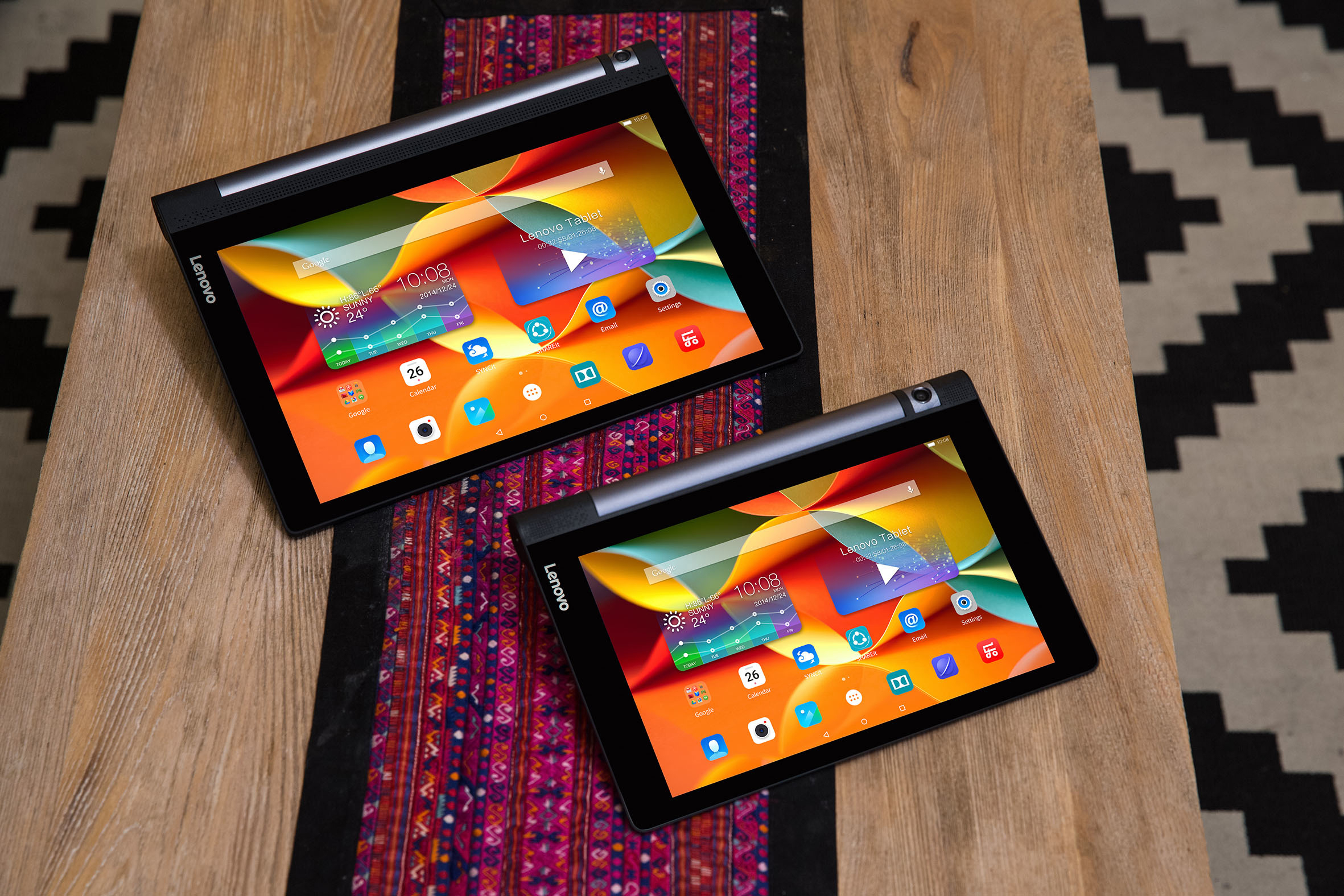 LENOVO YOGA Tab 3 10, Tablet, 16 GB, 10,1 Zoll, Schwarz