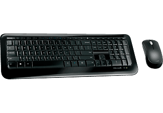 MICROSOFT 850 WL DESKTOP /CH - Tastatur & Maus (Schwarz)