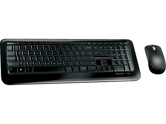 MICROSOFT 850 WL DESKTOP /CH - Tastatur & Maus (Schwarz)
