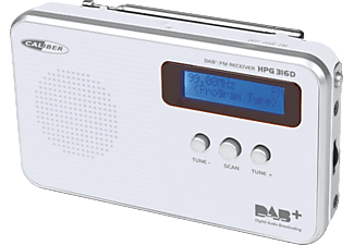 CALIBER HPG316D - DAB+ Radio (DAB+, FM, Silver)