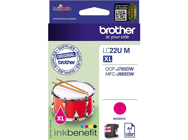 BROTHER LC22UM Magenta