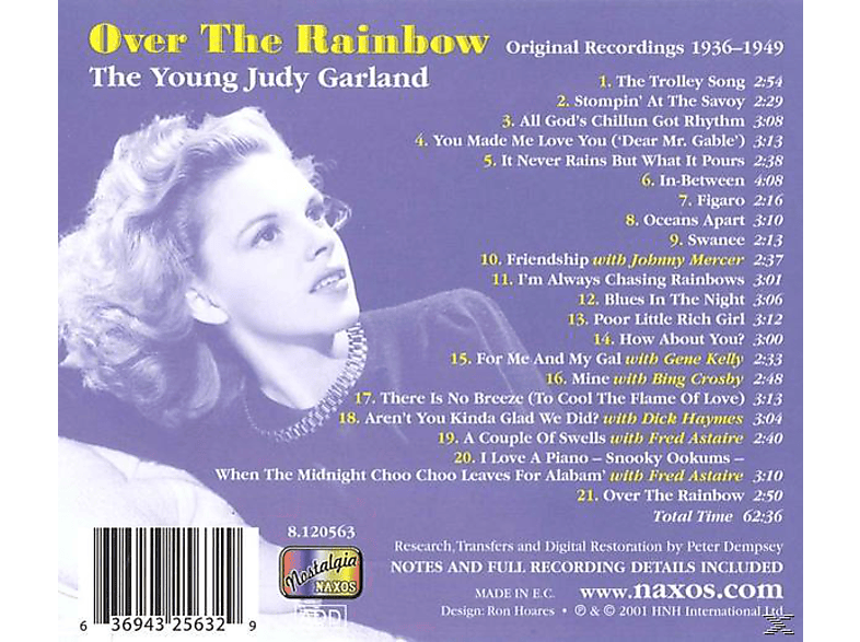Thumbnail - Judy Garland - Over The Rainbow (CD)