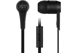 ISY IIE1101BK headset fülhallgató, fekete