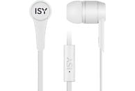 ISY IIE-1101 - Écouteur (In-ear, Blanc)