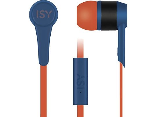 ISY IIE-1101 - Auricolare (In-ear, Blu)