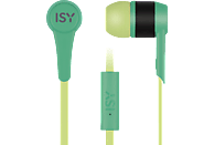 ISY IIE-1101-GN, In-ear Kopfhörer Grün