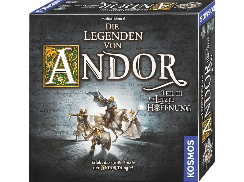 KOSMOS Legenden von Andor III Die - Brettspiel Mehrfarbig Hoffnung letzte