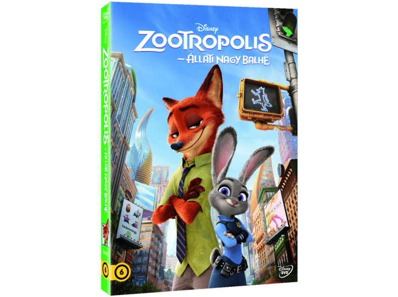 Zootropolis Allati Nagy Balhe Dvd