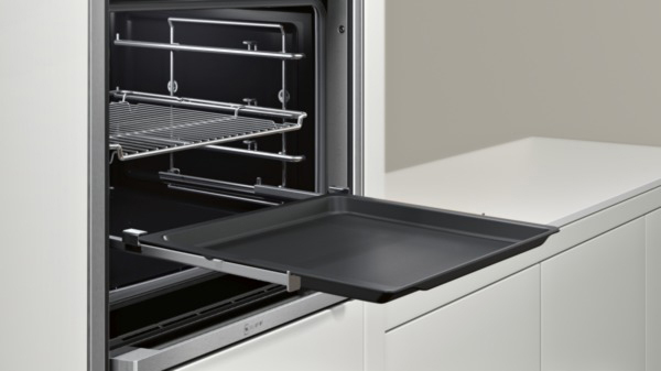 NEFF BFS 4524 N - B45FS24N0, Backofen (Einbaugerät, 71 l, 596 mm breit), Slide&Hide, Dampfgarfunktion