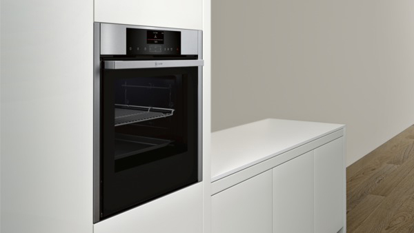 NEFF BFS 4524 N - B45FS24N0, Backofen (Einbaugerät, 71 l, 596 mm breit), Slide&Hide, Dampfgarfunktion