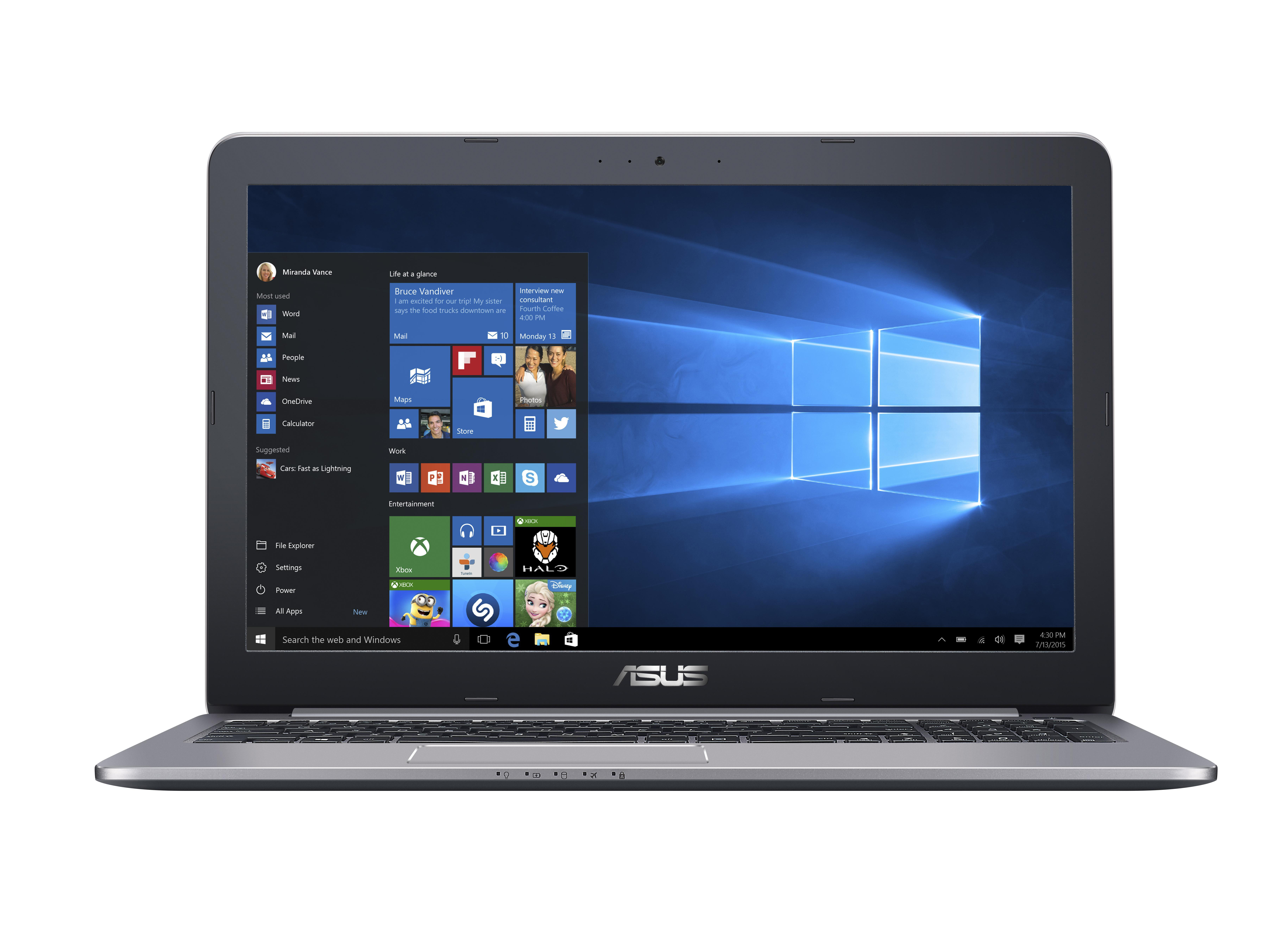 ASUS R516UX-DM221T - 15,6 Zoll - Intel® Core™ i5 i5-6200U - 8 GB - 1 TB - NVIDIA GeForce® GTX 950 - Windows 10 Home (64 Bit)