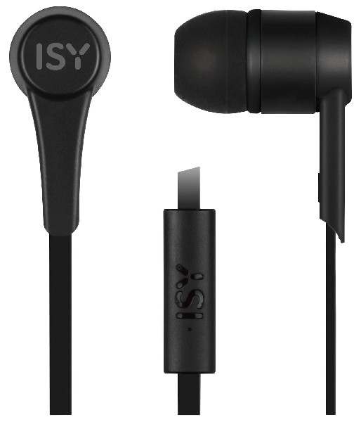 ISY IIE-1101 Oordopjes Zwart afbeelding